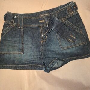 Banana Republic Women's Dark Blue Jean Shorts
